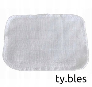 Myjka wielorazowa tetra dziecka chusteczka booster 100% bawełna 10x15 cm
