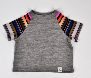 Bluzka wełniana 74/80 cm koszulka merino wełna tshirt 100% wełna wool