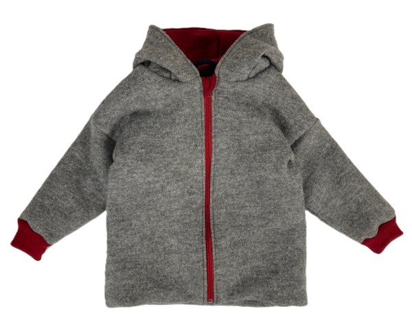 Kurtka 100% wełna parzona 92 cm wool merino