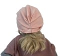 Czapka turban wełniana dwuwarstwowa 100% wełna merino wool