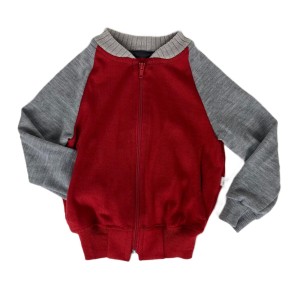 Bluza bomberka 92 cm 100% merino wool wełniana