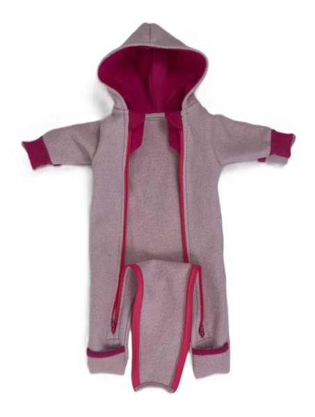 Ty.bles kombinezon wełniany 62/68 100% wełna parzona wool wełniany