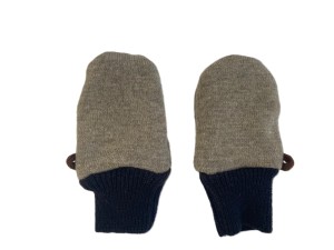 Łapki rękawiczki 0-12 m cy wełniane 100% wełna  wool merino eko