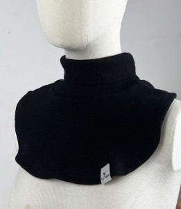 Szalik komin golf wełniany ONE SIZE wool 100% wełna defekt