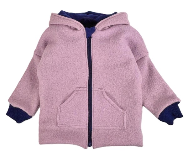 Kurtka 100% wełna parzona 92 cm wool dwuwarstwowa