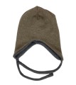 Czapka wiązana 74/80 cm wełna merynos merino 100% wool