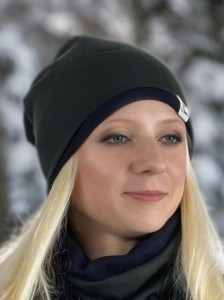 Czapka komin zestaw wełniany 100% wełna merino wool