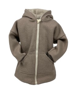 Kurtka wełniana 116 cm 100% wełna  parzona kaptur merino