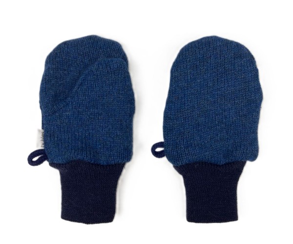 Rękawiczki jednopalczaste 1-2 lata wełniane merino 100% wełna wool