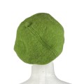 Beret wełniany czapka wełniana 100% wełna wool  one size