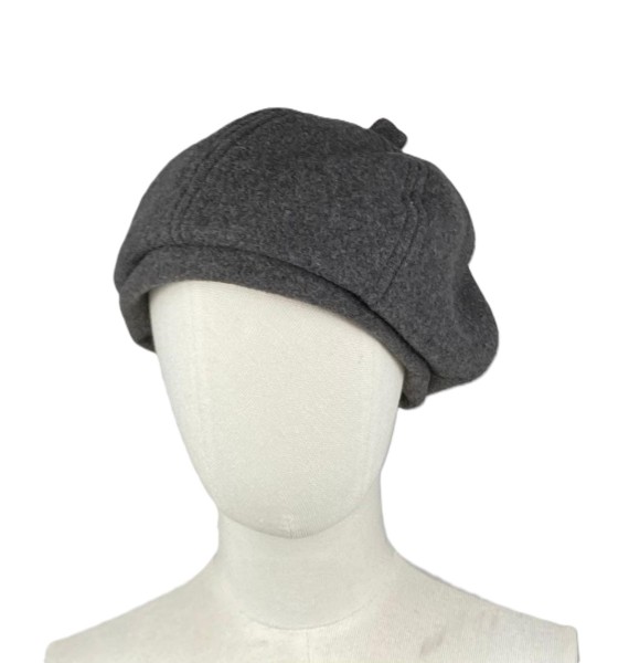 Beret wełniany czapka wełniana 100% wełna wool  one size