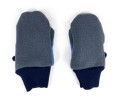 Rękawiczki ciepłe jednopalczaste 2-4 lata wełniane 100%
