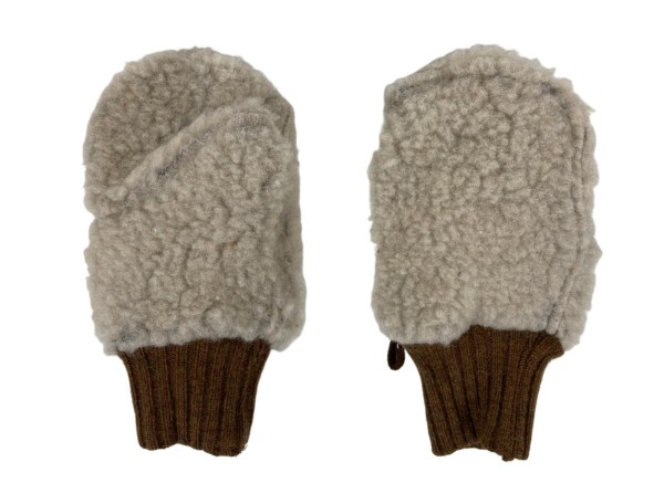 Rękawiczki ciepłe jednopalczaste 3-4 lata wełniane 100%