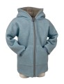 Kurtka z kapturem ciepła wełniana 110 wool 100% wełna parzona
