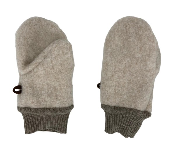 Rękawiczki jednopalczaste 5 - 8  lat wełniane 100%  wełna premium