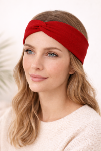 Opaska 100% merino one size  wełna wełniana wool