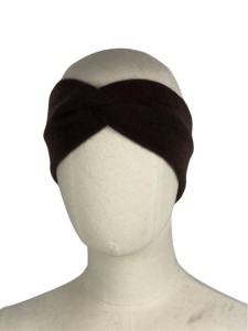 Opaska 100% kaszmir one size  wełna wełniana wool