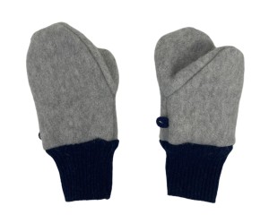 Rękawiczki ciepłe jednopalczaste 2-4 lata wełniane 100% premium