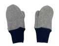 Rękawiczki ciepłe jednopalczaste 2-4 lata wełniane 100% premium
