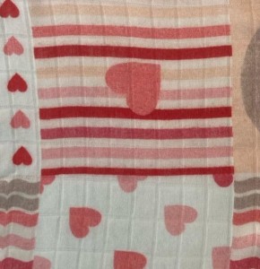 Pieluszka ulewajka  30x30 cm bambusowa