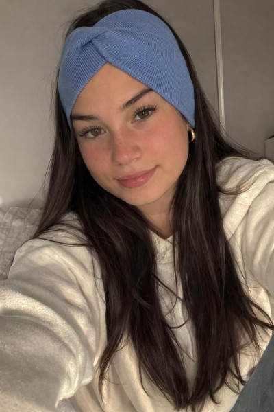 Opaska 100%    one size  wełna wełniana wool