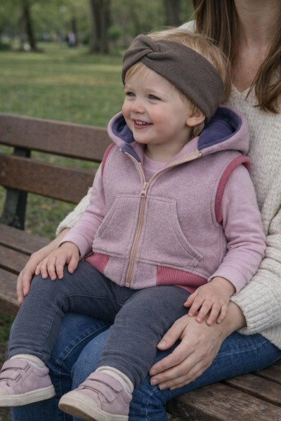 Kamizelka bezrękawnik  wełniana92 cm  100%  wełna parzona wool