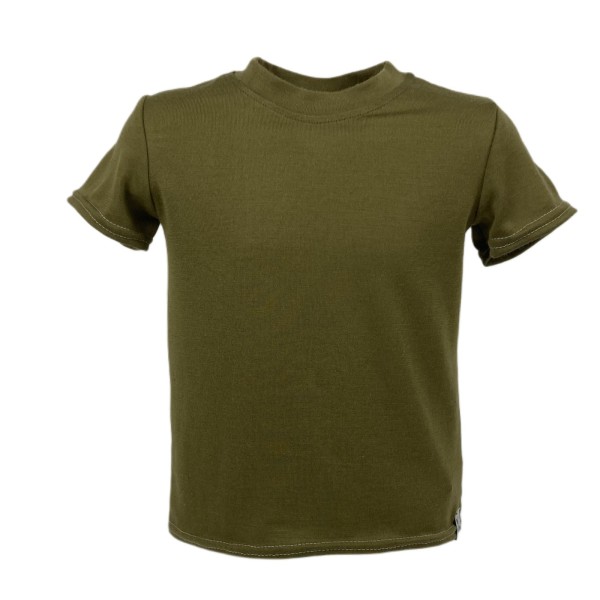 Bluzka 100% wełna merino 104 cm koszulka T shirt koszulka merino wool
