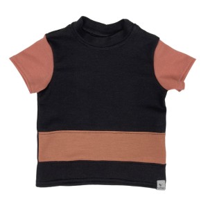 Bluzka 100% merino merynos wełna 92 cm koszulka zero waste uprecycling