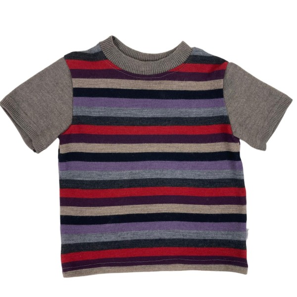 Bluzka 100% merino merynos wełna 92 cm koszulka zero waste uprecycling