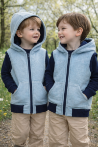 Bezrękawnik kamizelka  wełniana parzona  110 cm wełna wool 100%