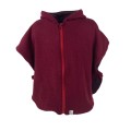Ponczo zero waste  wełniane 1-3  samochodowe 100% wełna lambs wool