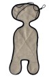 Wełniana wkładka do fotelika 100% wełna beżowa premium wool