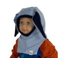 Czapka kominiarka 100% wełna lambs wool merino 6 - 12 miesięcy