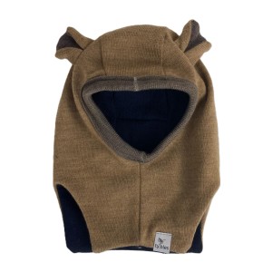 Czapka kominiarka 100% wełna lambs wool merino 6 - 12 miesięcy