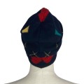 Czapka Wełniana Czarna 100% Wełna Merino Zero Waste Ty.bles Unikat