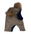 Czapka kominiarka 100% wełna ciepła lambs wool merino wełna  1 -2  lata
