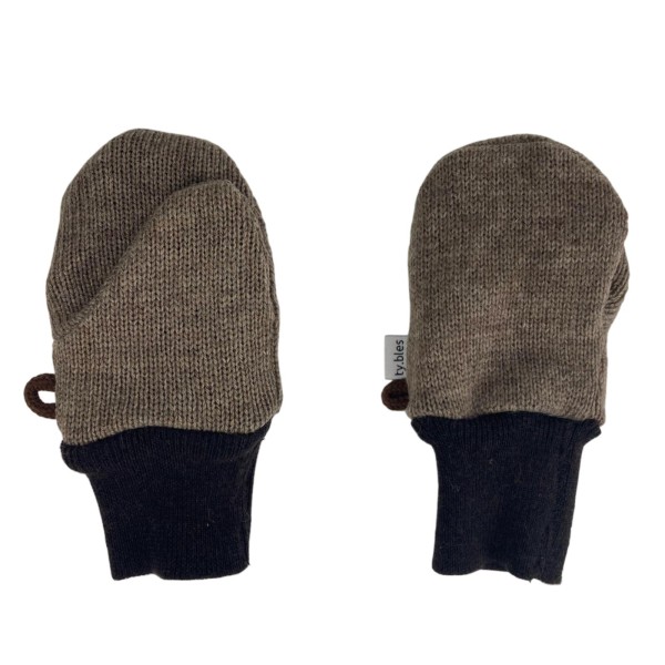 Rękawiczki jednopalczaste 1-2 lata wełniane merino 100% wełna wool