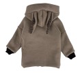 Kurtka z kapturem wełniana 104 wool 100% wełna parzona ciekła premium