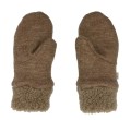 Rękawiczki jednopalczaste damskie wełniane  ciepłe 100% wełna wool