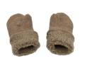 Rękawiczki jednopalczaste damskie wełniane  ciepłe 100% wełna wool