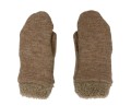 Rękawiczki jednopalczaste damskie wełniane  ciepłe 100% wełna wool