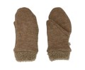 Rękawiczki jednopalczaste damskie wełniane  ciepłe 100% wełna wool