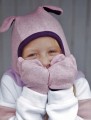 Czapka kominiarka 100% wełna  wool merino 2 - 4  lata wełniana
