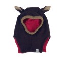 Czapka kominiarka 100% wełna  wool merino 2 - 4  lata wełniana